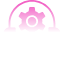 An icon of a customer support personal